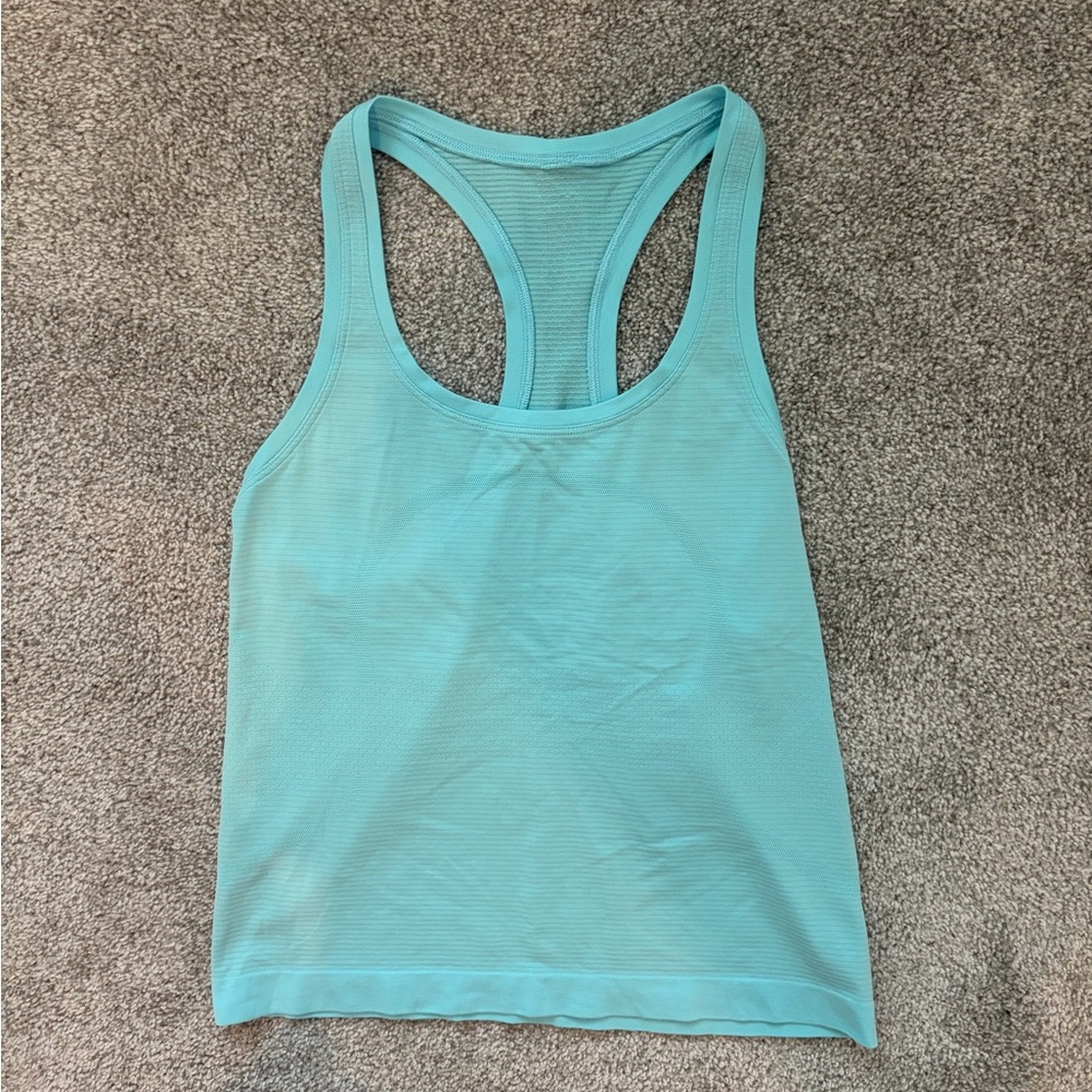Lululemon Swiftly Tech Razorback Tank Top Size 4 - Picture 2 of 3